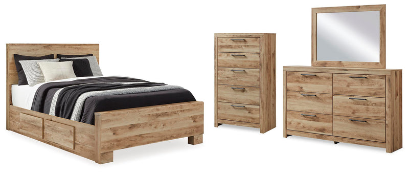 Hyanna Panel Bed Bedroom Set