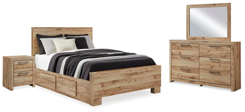 Hyanna Panel Bed Bedroom Set