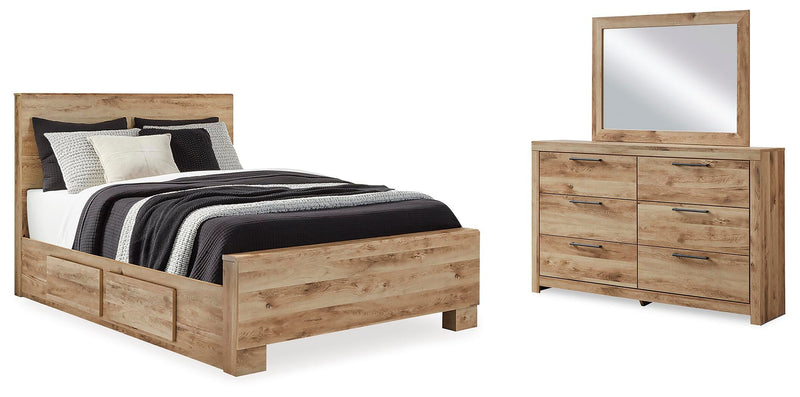 Hyanna Panel Bed Bedroom Set