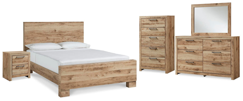 Hyanna Panel Bed Bedroom Set