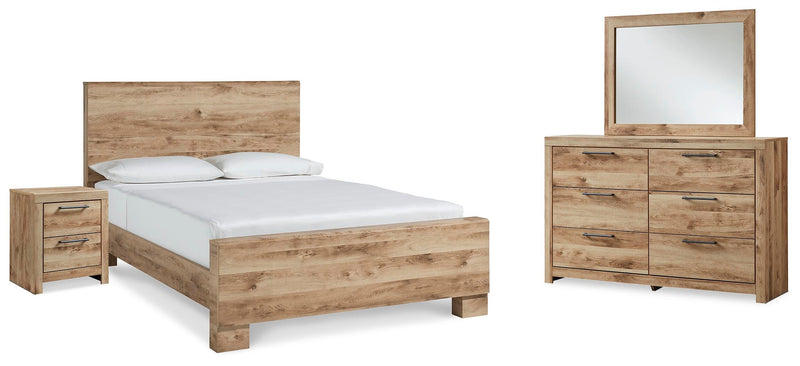 Hyanna Panel Bed Bedroom Set