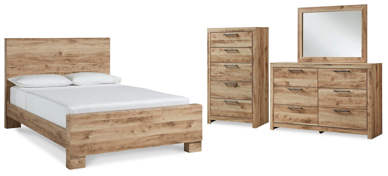 Hyanna Panel Bed Bedroom Set