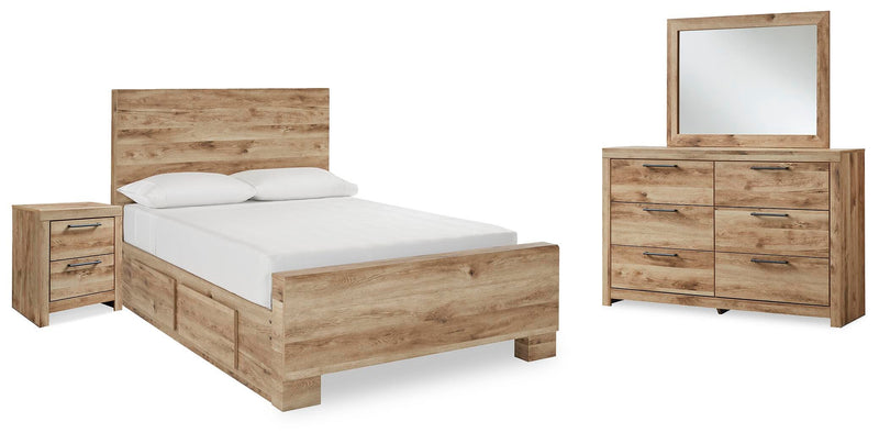 Hyanna Panel Bed Bedroom Set
