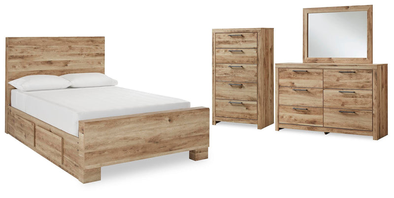 Hyanna Panel Bed Bedroom Set