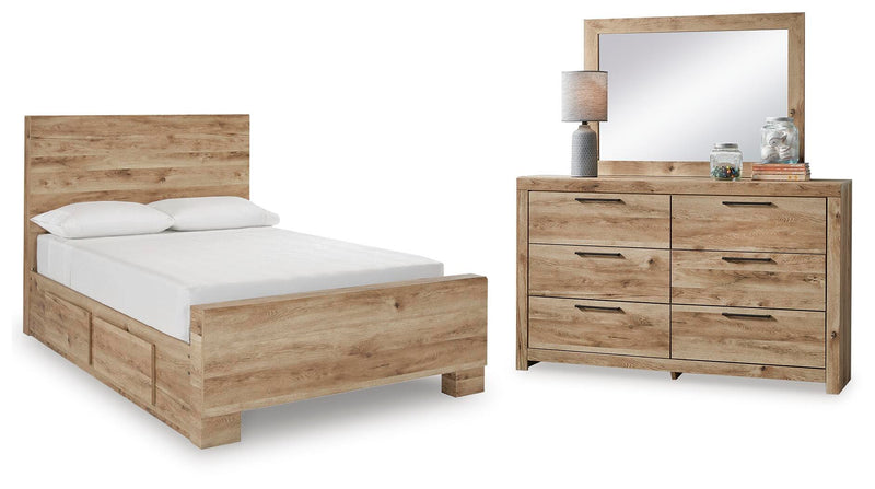 Hyanna Panel Bed Bedroom Set