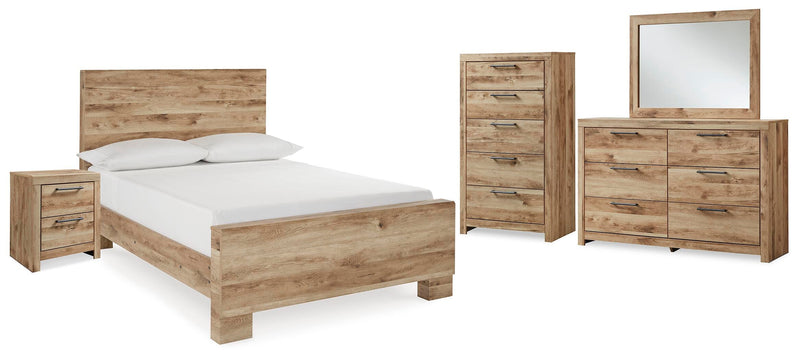 Hyanna Panel Bed Bedroom Set