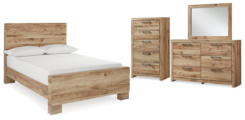 Hyanna Panel Bed Bedroom Set