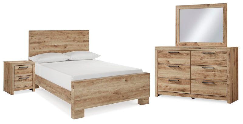 Hyanna Panel Bed Bedroom Set