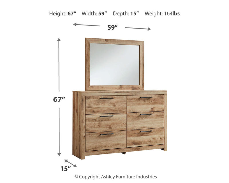 Hyanna Panel Bed Bedroom Set