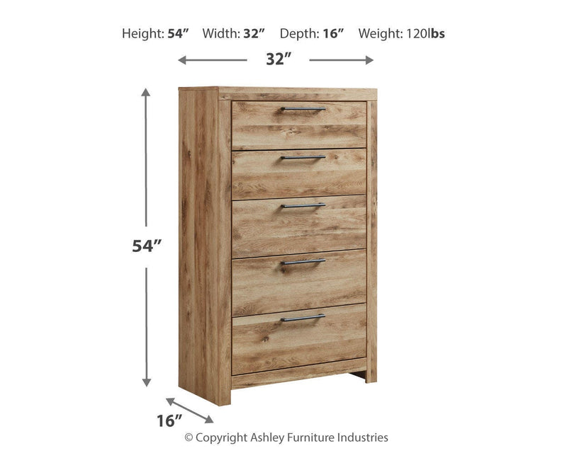Hyanna Panel Bed Bedroom Set