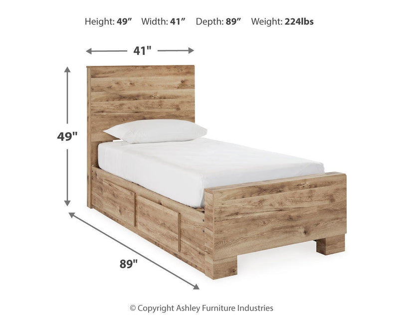 Hyanna Panel Bed Bedroom Set