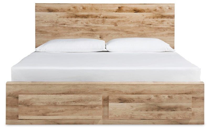 Hyanna Panel Storage Bed Bedroom Set