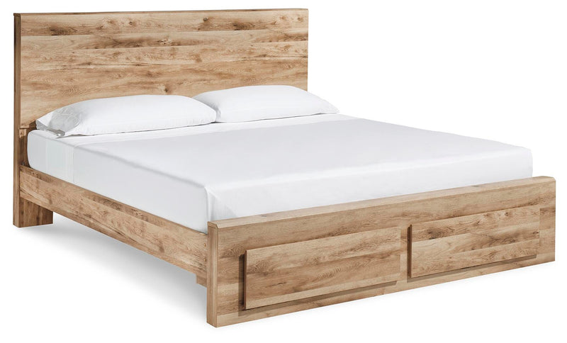 Cama con almacenaje en el cabecero Hyanna