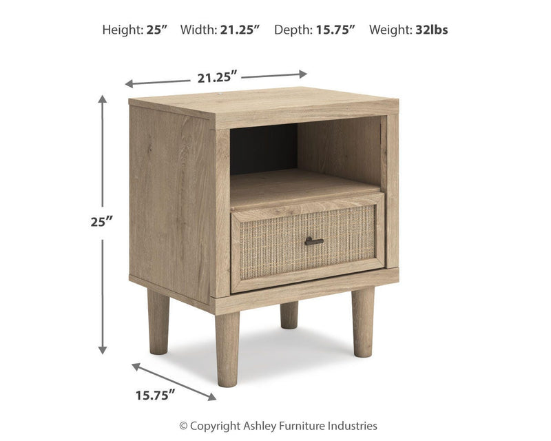 Cielden Upholstered Panel Bed Bedroom Set