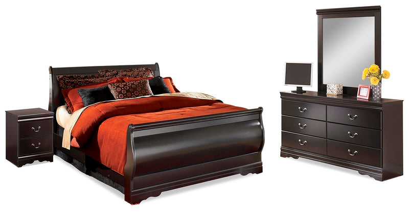 Huey Vineyard Sleigh Bed Bedroom Set