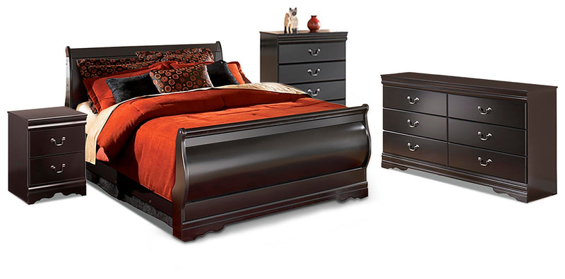 Huey Vineyard Sleigh Bed Bedroom Set