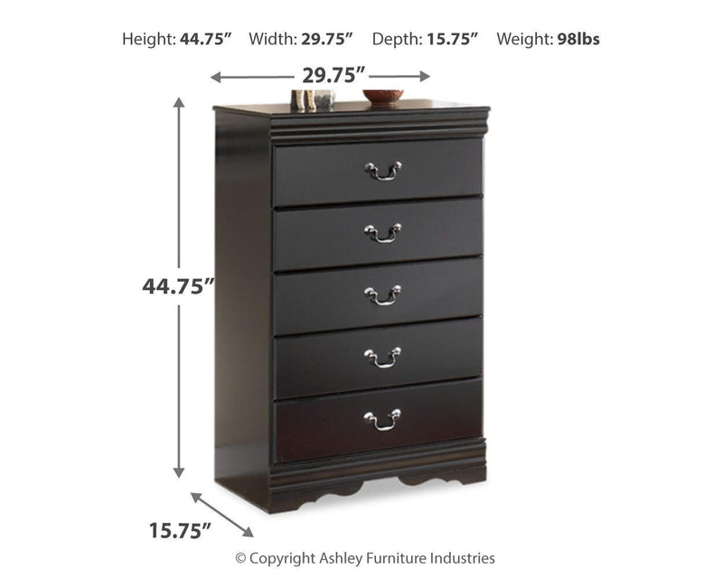 Huey Vineyard Sleigh Bed Bedroom Set
