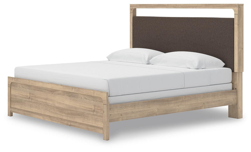 Hollymount Upholstered Panel Bed