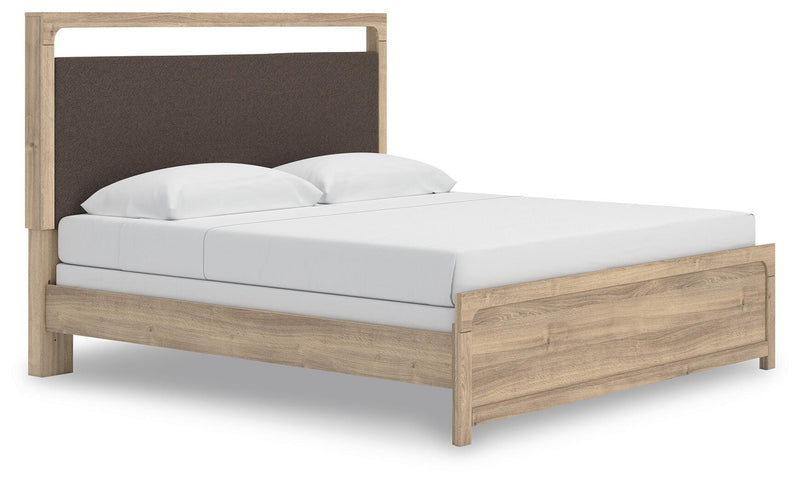 Hollymount Upholstered Panel Bed