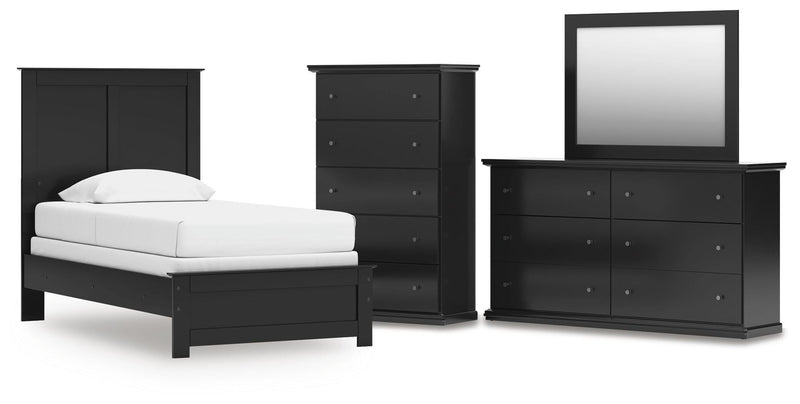 Maribel Panel Bed Bedroom Set