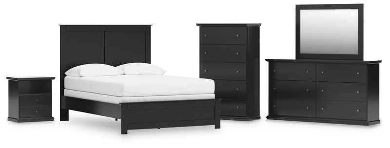 Maribel Panel Bed Bedroom Set