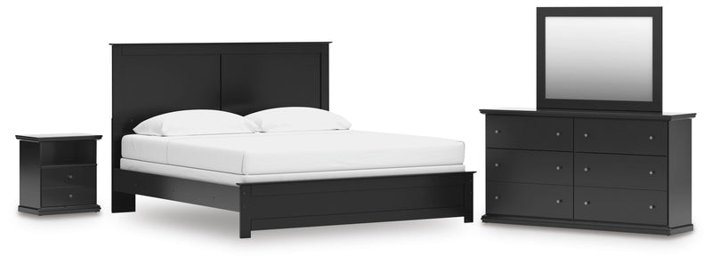 Maribel Panel Bed Bedroom Set