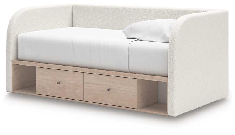 Shapella Upholstered Day Bed with Storage