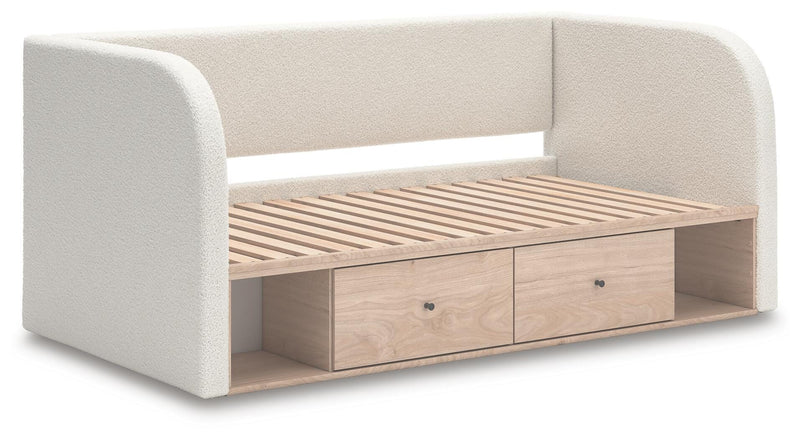Shapella Upholstered Day Bed with Storage
