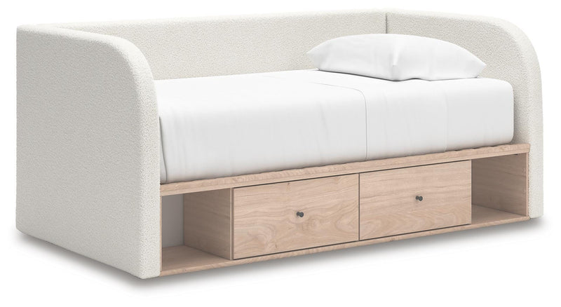 Shapella Upholstered Day Bed with Storage