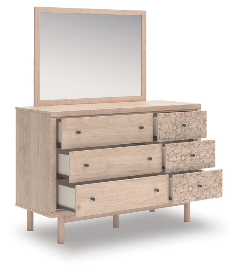 Shapella Dresser and Mirror