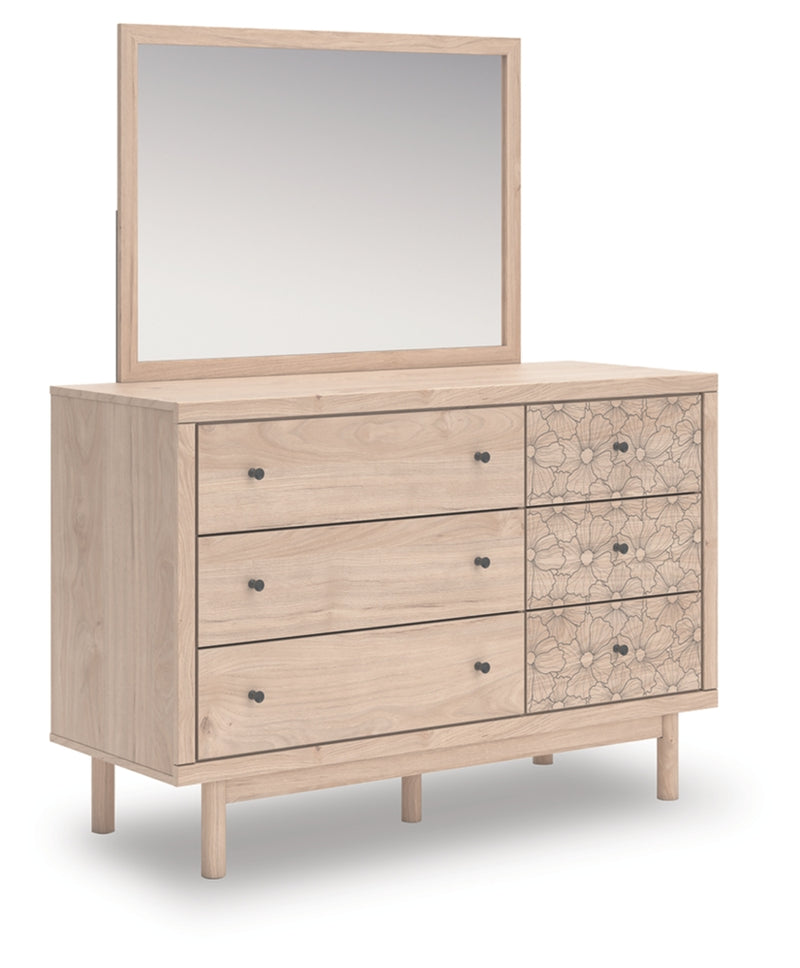 Shapella Dresser and Mirror