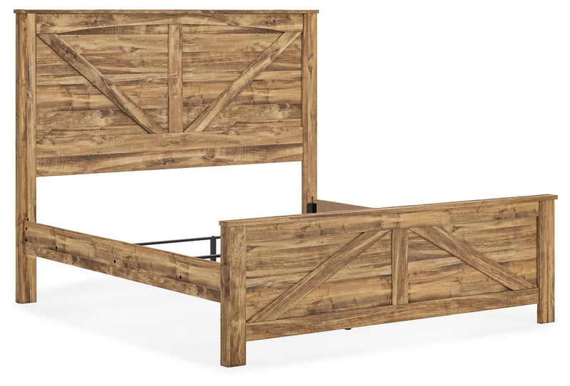 Branstony Crossbuck Panel Bed