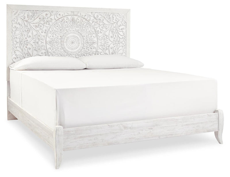 Juego de dormitorio con cama panel Paxberry