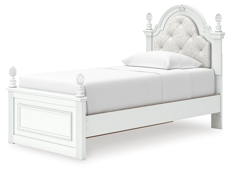 Maylilly Upholstered Panel Storage Bed