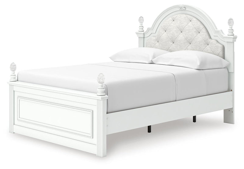 Maylilly Upholstered Panel Storage Bed
