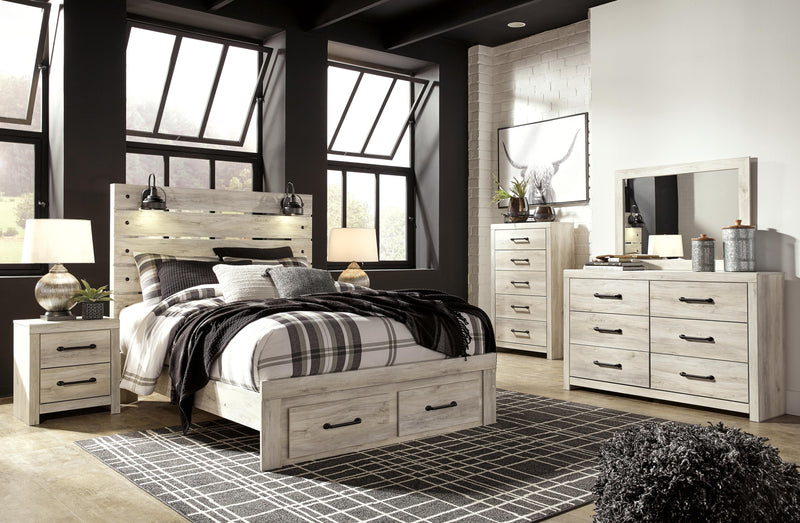 Cama con paneles Cambeck con 2 cajones de almacenaje
