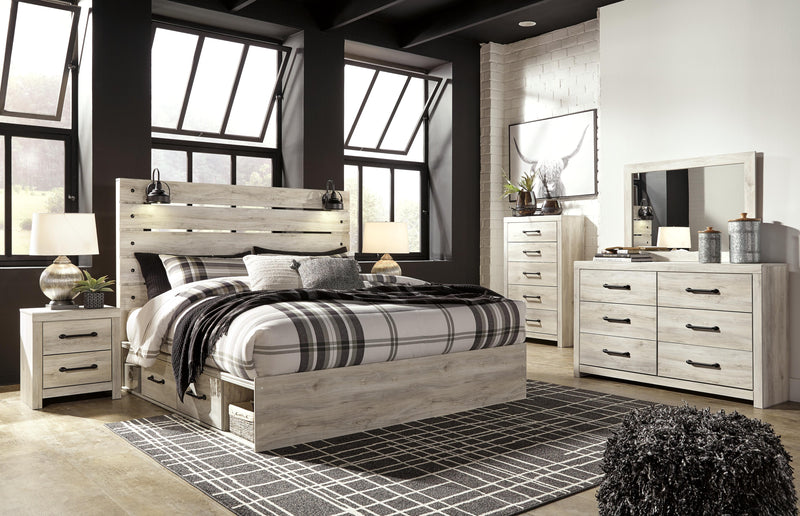 Cama con paneles Cambeck con 2 cajones de almacenaje