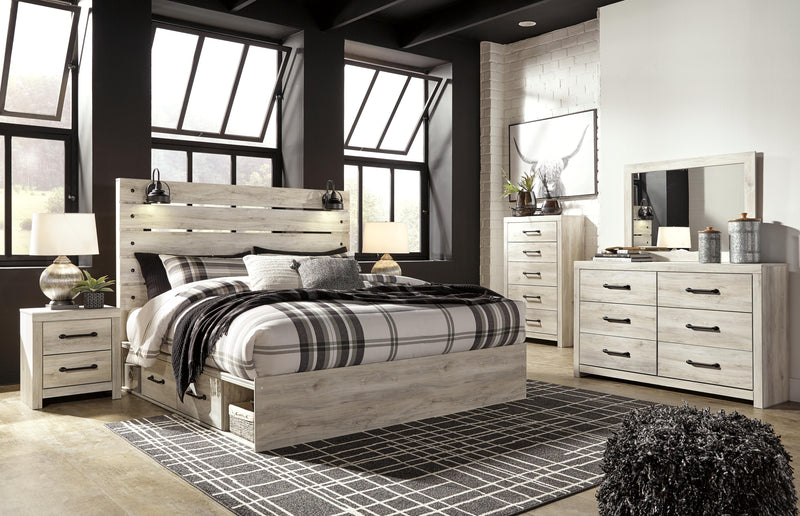 Cama con paneles Cambeck con 4 cajones de almacenaje