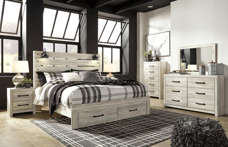 Cama con paneles Cambeck con 2 cajones de almacenaje