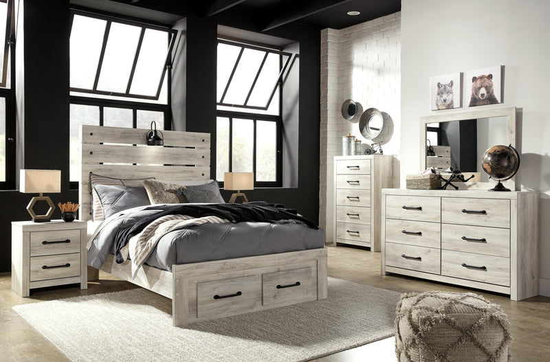 Cama con paneles Cambeck con 2 cajones de almacenaje