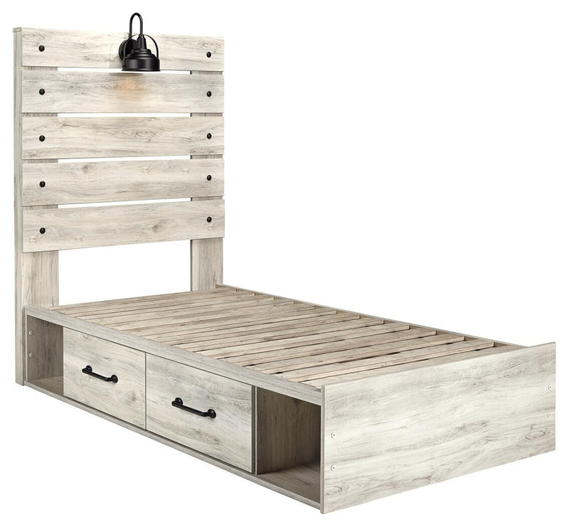 Cama con paneles Cambeck con 4 cajones de almacenaje