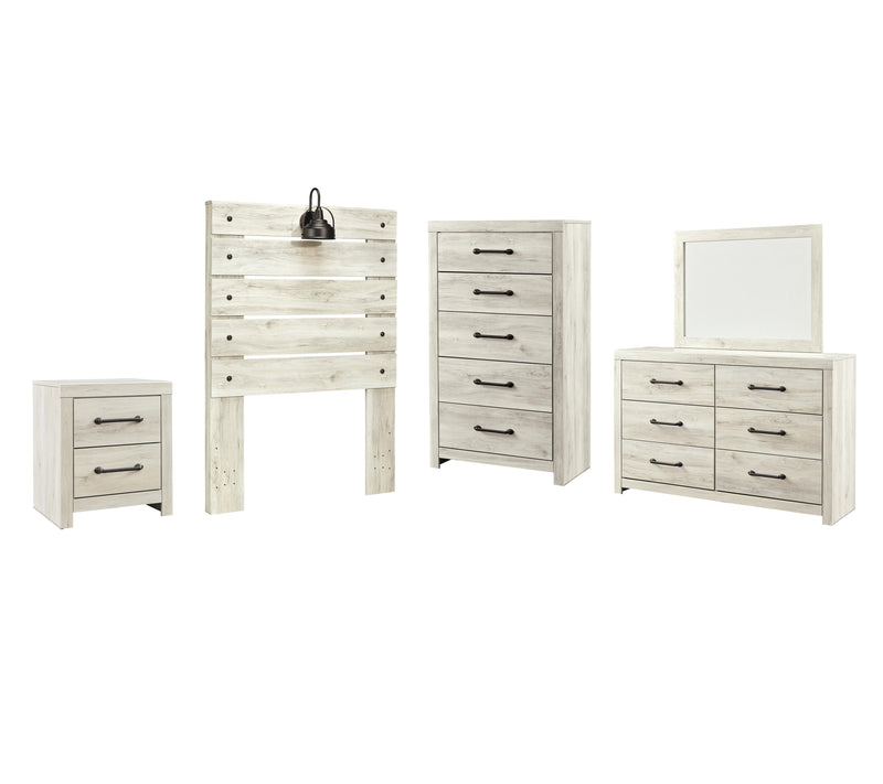 Cambeck Panel Headboard Bed Bedroom Set