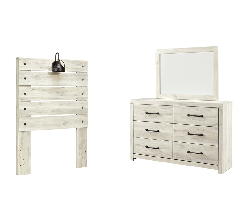 Cambeck Panel Headboard Bed Bedroom Set