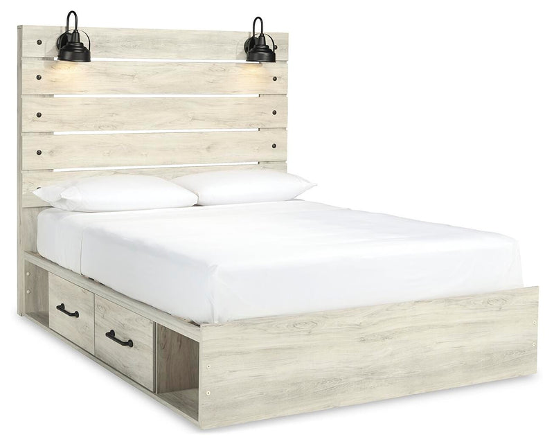 Cama con paneles Cambeck con 2 cajones de almacenaje