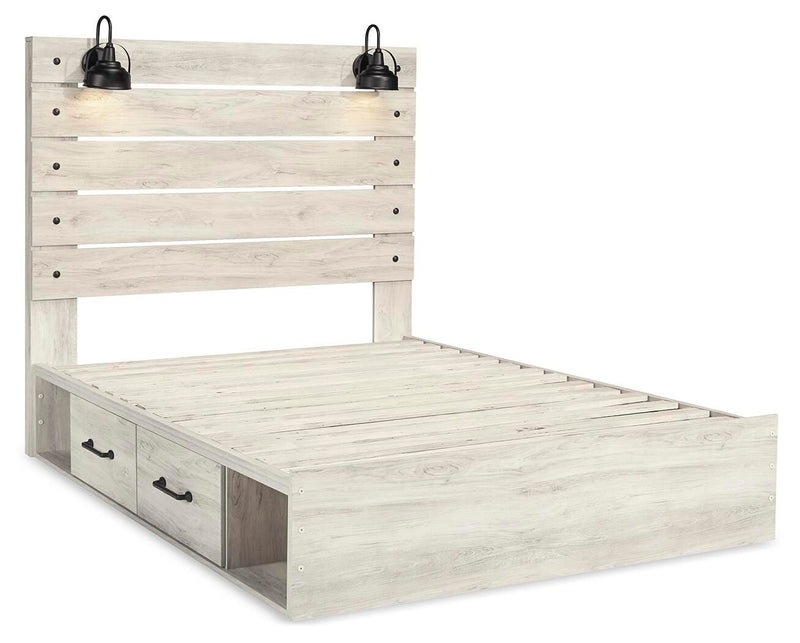 Cama con paneles Cambeck con 2 cajones de almacenaje