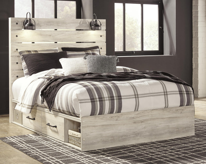 Cama con paneles Cambeck con 4 cajones de almacenaje