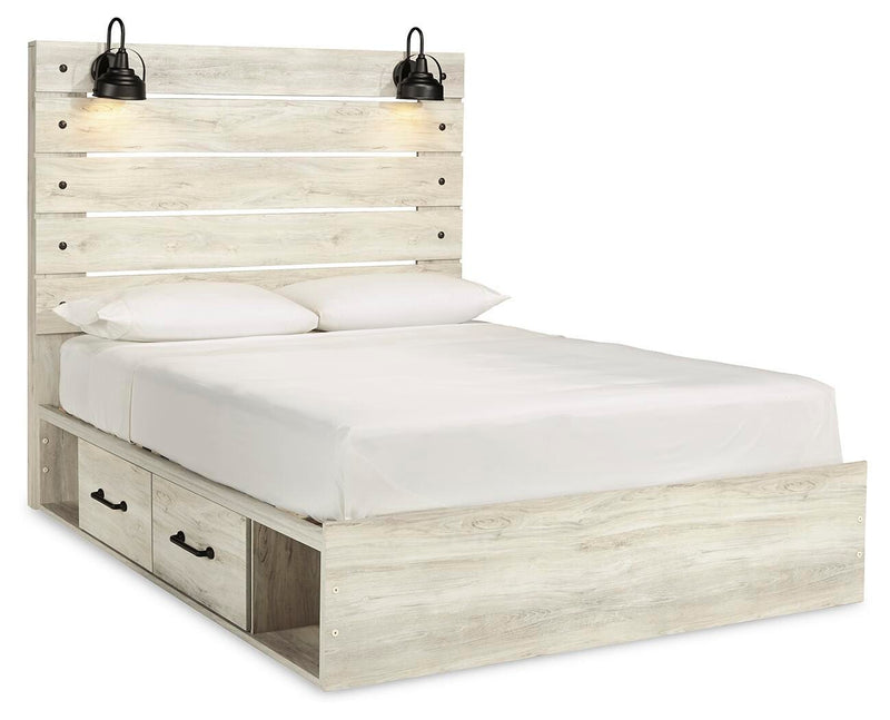 Cama con paneles Cambeck con 4 cajones de almacenaje