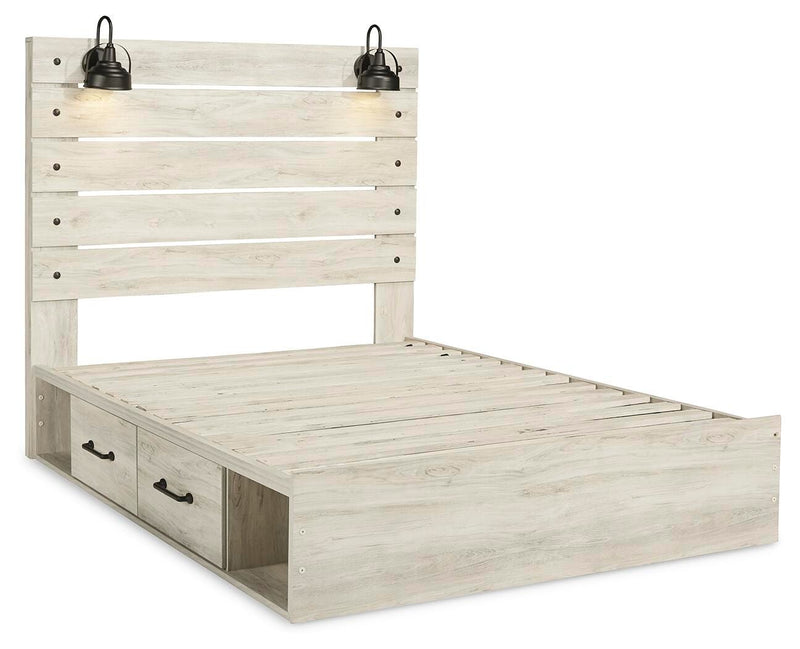 Cama con paneles Cambeck con 4 cajones de almacenaje