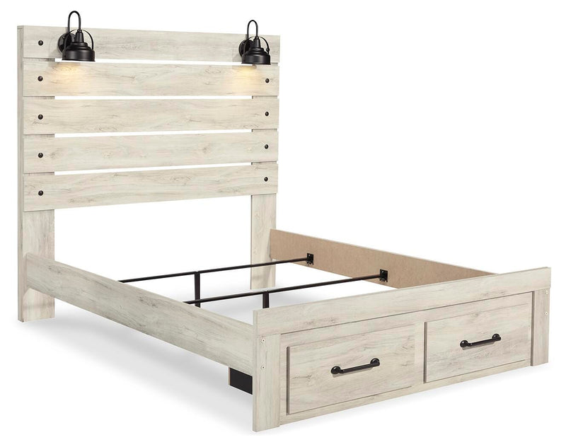 Cama con paneles Cambeck con 2 cajones de almacenaje