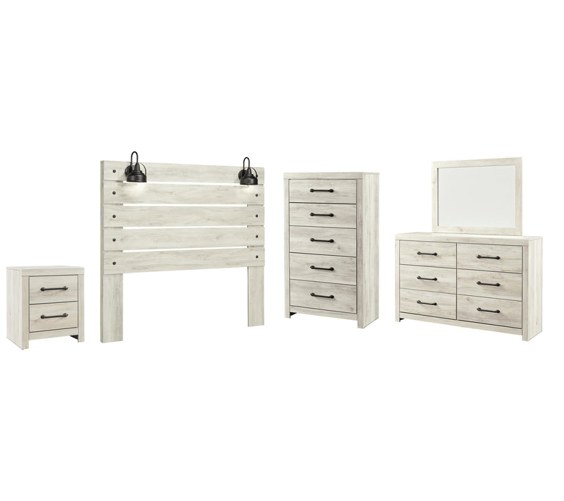 Cambeck Panel Headboard Bed Bedroom Set